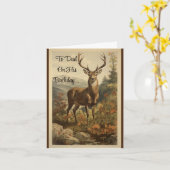 バック誕生日カードEorパパ カード (黄色い花)