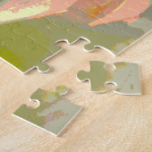 バック通りイタリアデジタル印象派ポップ・アートの芸術 ジグソーパズル (側面)