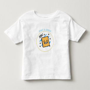 バック2学校クール開始Tシャツ トドラーTシャツ