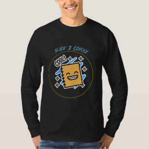 バック2学校クール開始Tシャツ Tシャツ