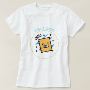 バック2学校クール開始Tシャツ Tシャツ