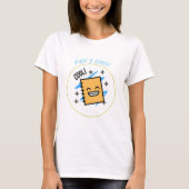 バック2学校クール開始Tシャツ Tシャツ (正面)