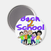 バック2 skool マグネット (正面/裏面)