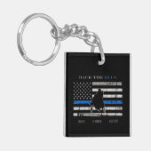 バック・ザ・ブルー キーホルダー (正面左)