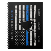 バック・ザ・ブルー ノートブック (正面)