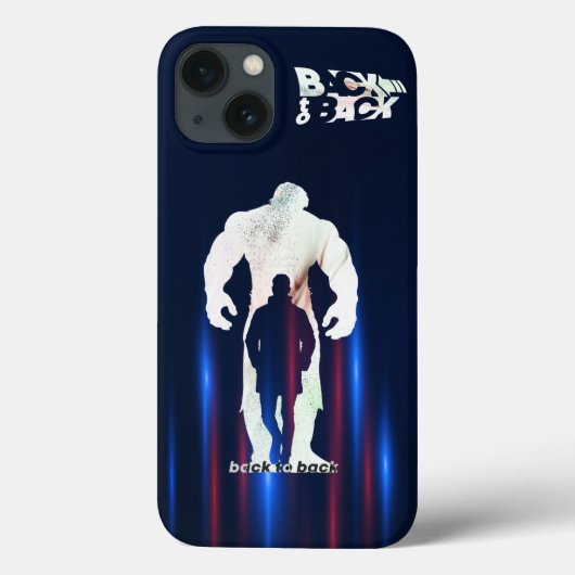バック・トゥ・バック | Case-Mate iPhoneケース (裏面)