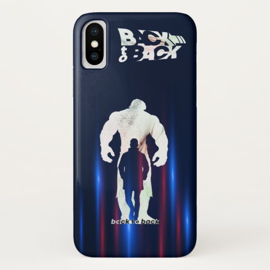 バック・トゥ・バック | Case-Mate iPhoneケース (裏面)