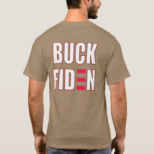 バック・フィデン Tシャツ (裏面)