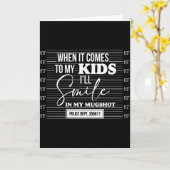 (バック) 子どもの話になると、私はムグショットでも笑顔になる M カード (黄色い花)