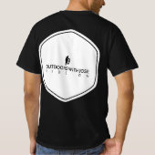 バックMTBのTシャツに乗る Tシャツ (裏面)