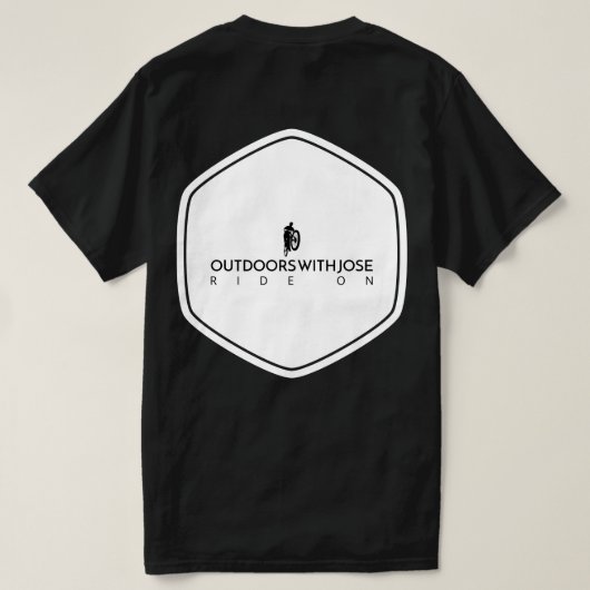 バックMTBのTシャツに乗る Tシャツ (デザイン裏面)
