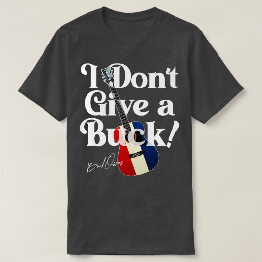バックOwens America与え Guitar Tributeはない Tシャツ (デザイン正面)