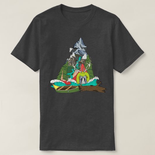 バックTシャツ Tシャツ (デザイン正面)
