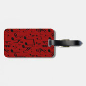 バッグおよびギフトを歌うために生まれて下さい ラゲッジタグ (裏面横)