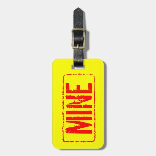 バッグおよびスーツケースのためのゴム印の荷物のラベル ラゲッジタグ (正面縦)