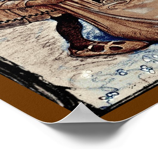 バッグで手を組む ポスター (角)