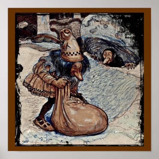 バッグで手を組む ポスター (正面)