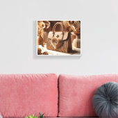 バッグのウォールアート3 キャンバスプリント (インサイチュ (リビング))