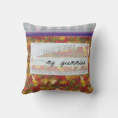 バッグのグミベアキャンディ装飾装飾用クッション クッション (裏面)