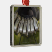 バッグのゴルフクラブ頭部。 3から9 メタルオーナメント (右)