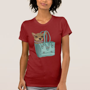 バッグのチワワ Tシャツ