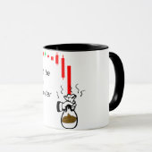 バッグのホールダーがあないで下さい! 在庫か個人投資家のため マグカップ (正面右)