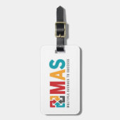 バッグのラベル ラゲッジタグ (正面縦)