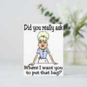 バッグを保存 ポストカード (スタンド正面)