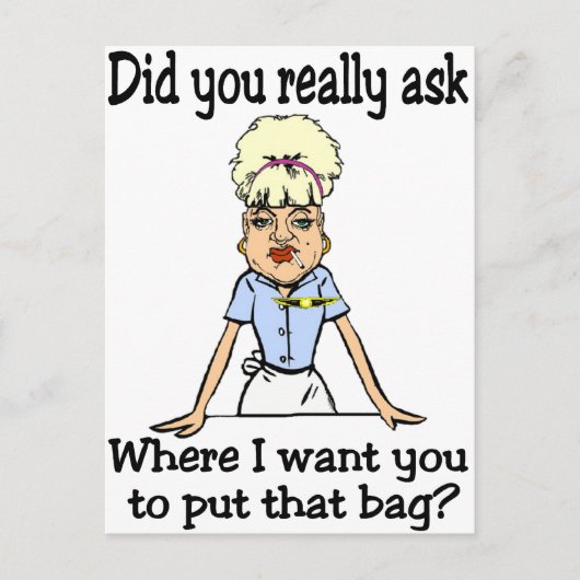 バッグを保存 ポストカード (正面)