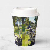 バッグゴルフクラブの一杯，紙パーティーカップ 紙コップ (右)