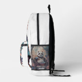 バッグタイプ：プリントカットソーBackpack panda プリントバックパック (右)