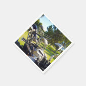 バッグフルゴルフクラブ、紙パーティーナプキンス スタンダードカクテルナプキン (角)