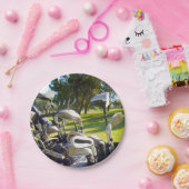 バッグフルゴルフクラブ、紙パーティープレート ペーパープレート (パーティー)