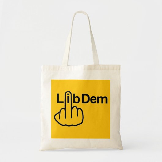バッグライブラリDem反転 トートバッグ (正面)