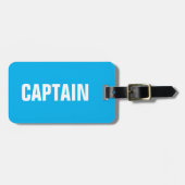 バッグラベル – キャプテン ラゲッジタグ (正面横)