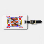 バッグラベル – キング・オブ・ハート ラゲッジタグ (正面横)