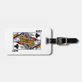 バッグラベル – クラブのクイーン ラゲッジタグ (正面横)