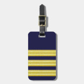 バッグラベル-パイロットストライプ ラゲッジタグ (正面縦)