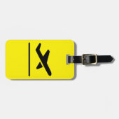 バッグラベル – 出発 ラゲッジタグ (正面横)