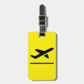 バッグラベル – 出発 ラゲッジタグ (正面縦)