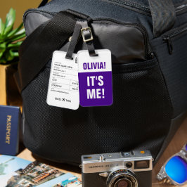 バッグラベル- ()私だ！ ラゲッジタグ