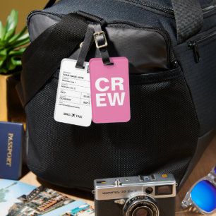 バッグラベル- CREW ラゲッジタグ