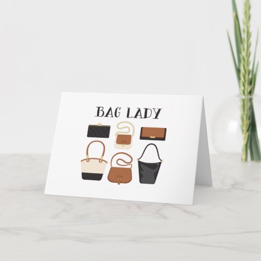 バッグレディ カード (正面)