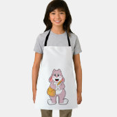 バッグ付きウサギ エプロン (インサイチュ)