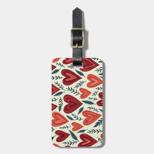 バッグ名タグ ラゲッジタグ (正面縦)