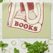 バッグ好きな本読 キッチンタオル (折り畳み)