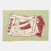 バッグ好きな本読 キッチンタオル (横)