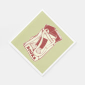 バッグ好きな本読 スタンダードランチョンナプキン (角)