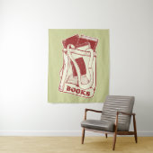 バッグ好きな本読 タペストリー (インサイチュ)