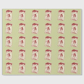 バッグ好きな本読 ラッピングペーパー (フラット)